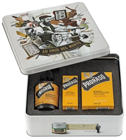 Proraso Wood & Spice Komplekts, 1 gab.