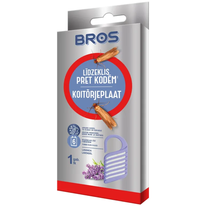 BROS LAVANDA LĪDZEKLIS PRET KODĒM