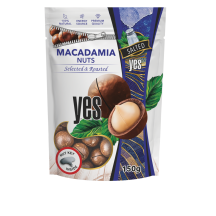 MAKADĀMIJAS RIEKSTI YES GRAUZDĒTI UN SĀLĪTI, IEGRIEZTI 150G