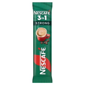 KAFIJA ŠĶĪSTOŠĀ NESCAFE STRONG 3IN1 16G 1GAB