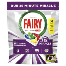 TRAUKU MAZGĀŠANAS KAPSULAS FAIRY PLATINUM+ LEMON MIRACLE 31GAB.