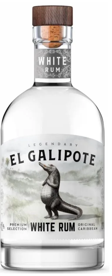 Ром El Galipote White 37,5%, 0,7 л