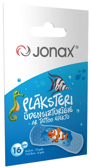 Jonax Tattoo plāksteri, 16 gab.