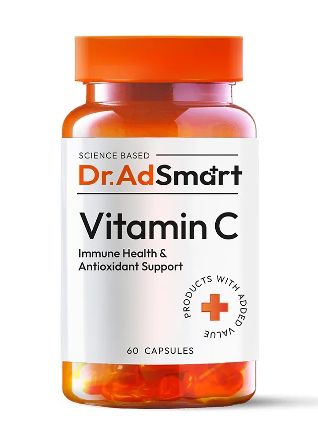 Dr. Ad Smart Vitamin C kapsulas, 60 gb.