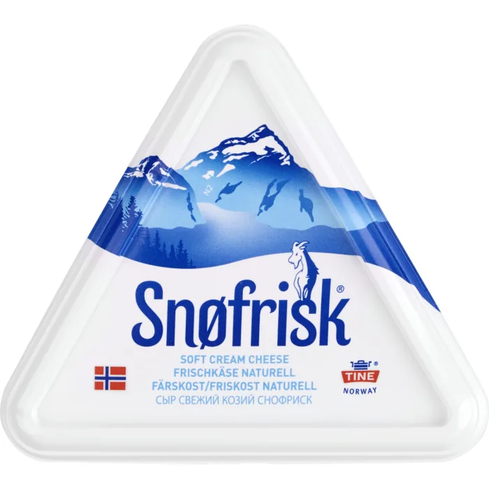 KRĒMVEIDA KAZAS UN GOVS PIENA SIERS TINE SNOFRISK 68% 125G