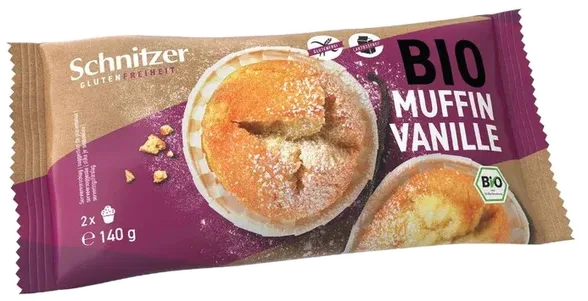 Органические ванильные маффины Schnitzer, 140 г