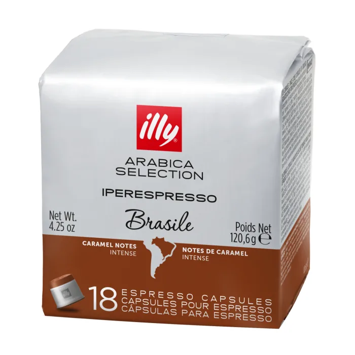 KAFIJAS KAPSULAS ILLY IPER ESPRESSO BRAZĪLIJA 18GAB., 121G