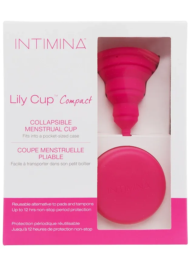 Intimina Lily Cup Compact menstruālā piltuvīte, B izmērs, 1 gb.