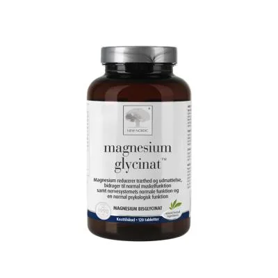 New Nordic Magnesium Glycinat tabletes N120