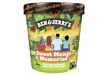 SALDĒJUMS B&J SWEET MANGO MEMORIES 413G