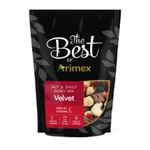 RIEKSTU,ŽĀVĒTO OGU MAISĪJUMS VELVET THE BEST OF ARIMEX 140G