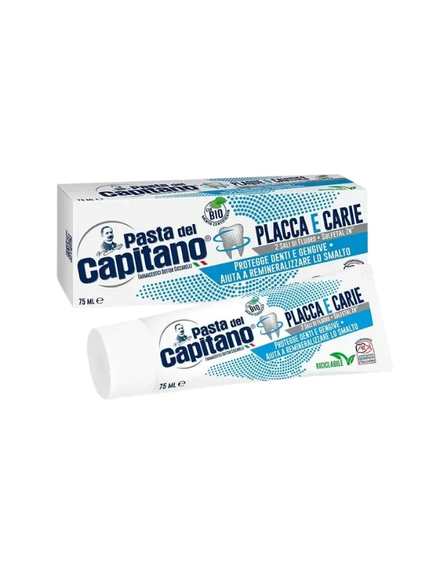 Зубная паста Pasta del Capitano от зубного налёта и кариеса, 75 мл