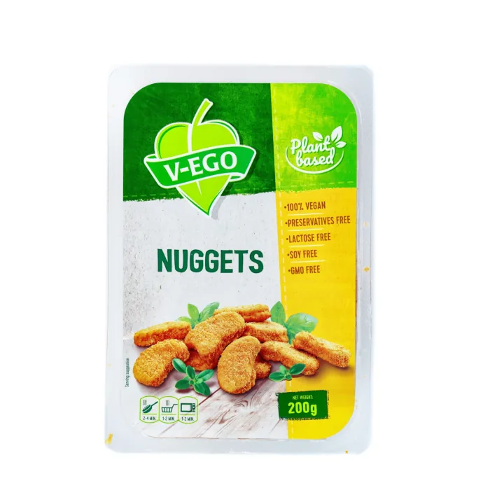 VEGĀNU NAGETI V-EGO 200G