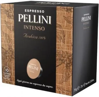 KAFIJAS KAPSULAS PELLINI INTENSO, 10 GAB. X7,5G (DOLCE GUSTO)