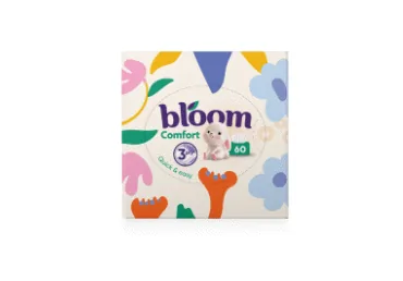 KOSMĒTISKAS SALVETES BLOOM 3KĀRTAS 60GAB