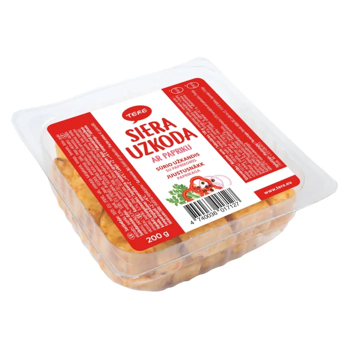 SIERA UZKODA TERE AR PAPRIKU 200G