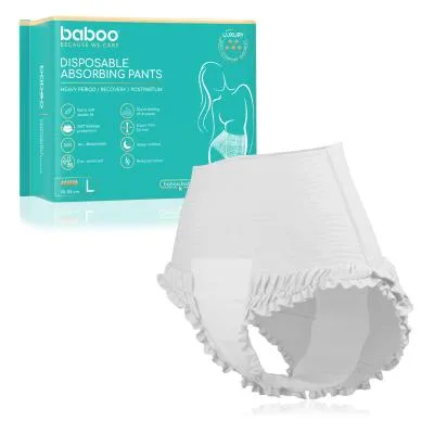 Baboo vienreizlietojamās absorbējošās biksītes, XL izmērs N5