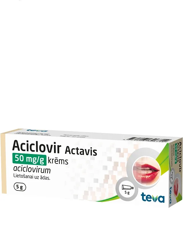 Aciclovir Actavis krēms, 5 g