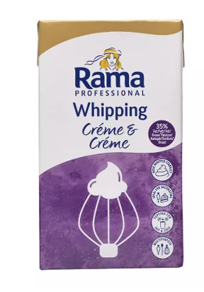 RAMA CREMEFINE PROFI PUTOJAMAIS KRĒMS, TAUKU SATURS 35%, 1 L