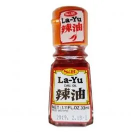 Eļļa čili la-yu 33 ml S&B