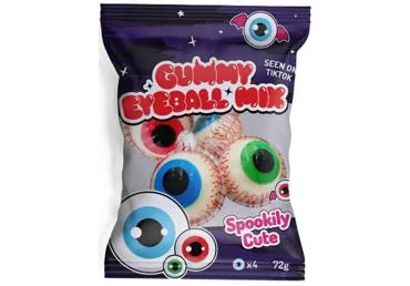 ŽELEJAS KONFEKTES EYEBALL MIX CANDY POP 72G
