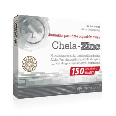 Olimplabs Chela-Zinc kapsulas N30