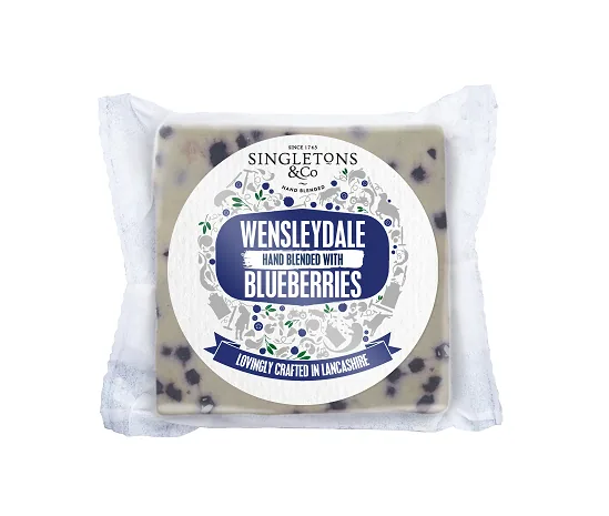 SIERS WENSLEYDALE SINGLETONS AR MELLENĒM, 200G