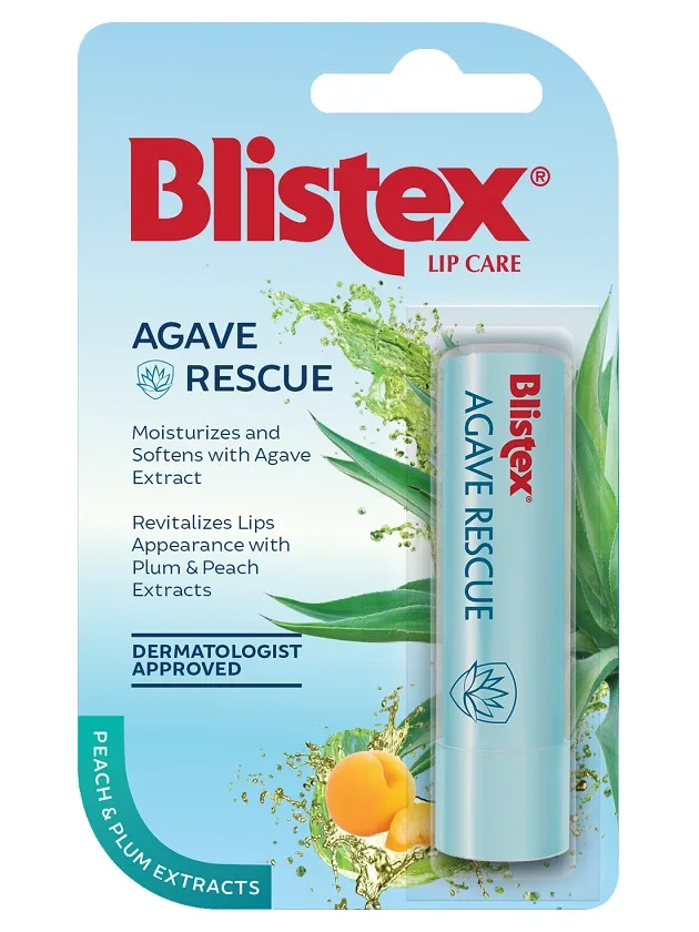 Blistex Agave Rescue mitrinošs lūpu balzams ar agaves ekstraktu, 3,7 g