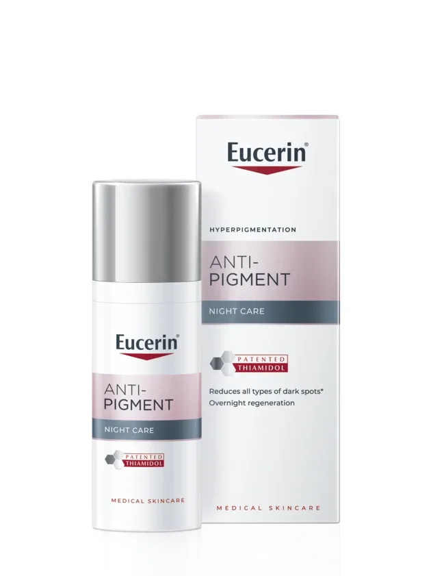 Eucerin Anti-Pigment nakts krēms sejai pigmentācijas mazināšanai, 50 ml