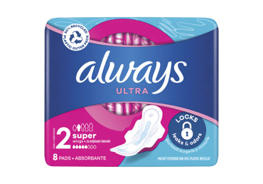 HIGIĒNISKĀS PAKETES ALWAYS SUPER PLUS 8GAB.