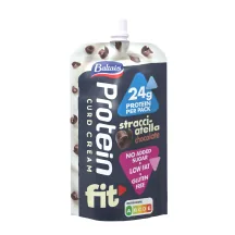 BIEZPIENA KRĒMS BALTAIS PROTEIN STRACCIATELLA AR SALDINĀTĀJIEM 200G