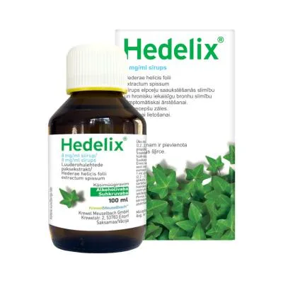 Hedelix 8 mg/ml sīrups 100 ml