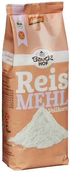 Bauck Hof pilngraudu rīsu milti, 500 g