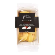 PASTA MEZZELUNE SALLING PRINCIP AR BURRATA SIERU UN N'DUJA DESU 200G