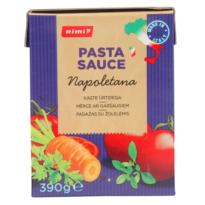 PASTAS MĒRCE RIMI NAPOLETANA 390G