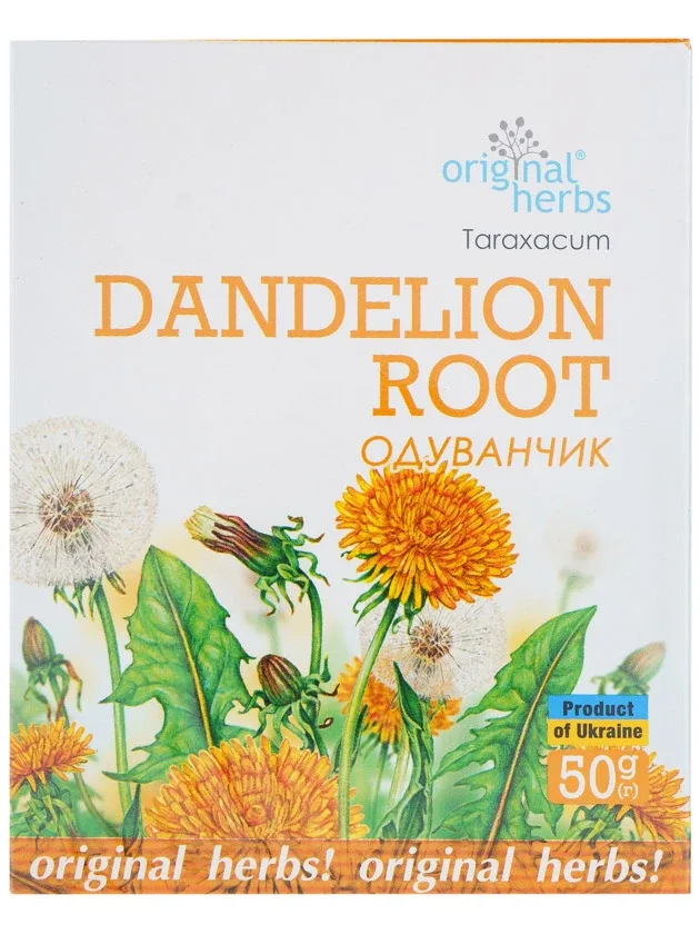Травяной чай Original Herbs, корень одуванчика, 50 г