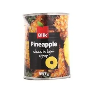 ANANĀSU RIŅĶI SĪRUPĀ BLIK 565G/340G