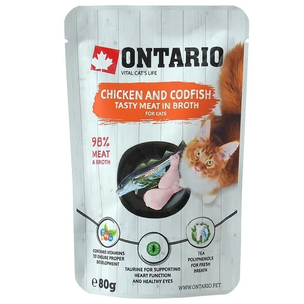 KONSERVI KAĶIEM ONTARIO, VISTA UN MENCA BILJONĀ, 80G