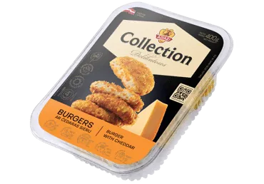 BURGERS AR ČEDARAS SIERU ĀDAŽI 400G