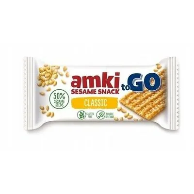 Печенье с кунжутом Amki To Go Classic, 22,5 г