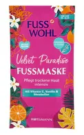 FUSSWOHL VELVET PARADISE PĒDU MASKA-ZEĶE, 1 PĀRIS