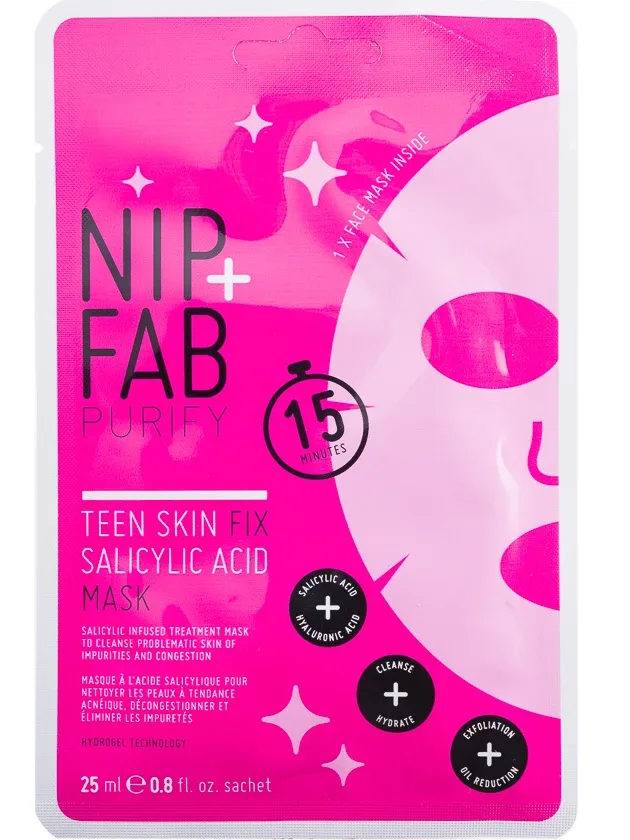Nip+Fab Salicylic Fix sejas maska, 25 ml