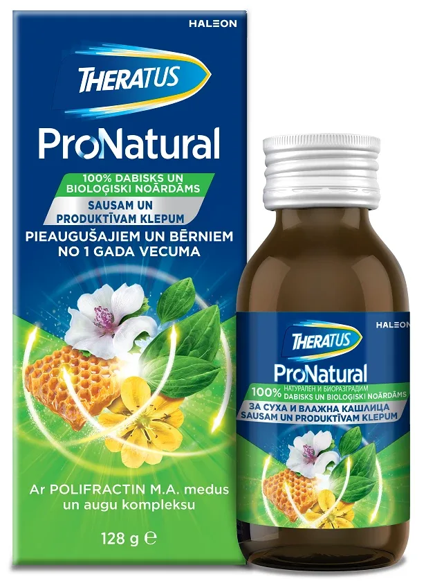 Сироп Pronatural Theratus от кашля, 128 г
