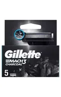 GILLETTE MACH3 CHARCOAL KASETNES, 5GAB.