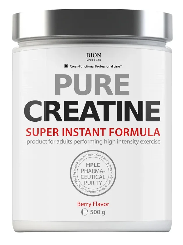 Dion Sportlab Pure Creatine ar ogu garšu, 500 g