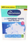 DR.BECKMANN 2IN1 HYGIENE WHITE HIGĒNISKS BALINĀTĀJS, 400G