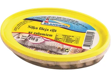 SIĻĶU FILEJAS GABALIŅI EĻĻĀ AR ZAĻUMIEM ELANDERS 210G