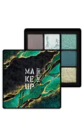MAKE UP FACTORY PRO EFFECT ACU ĒNU PALETE, 50 GREEN SELECTION, 1GAB.