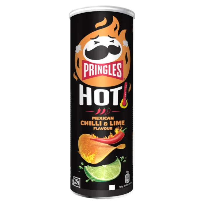 ČIPSI PRINGLES HOT CHILI&LIME 160G