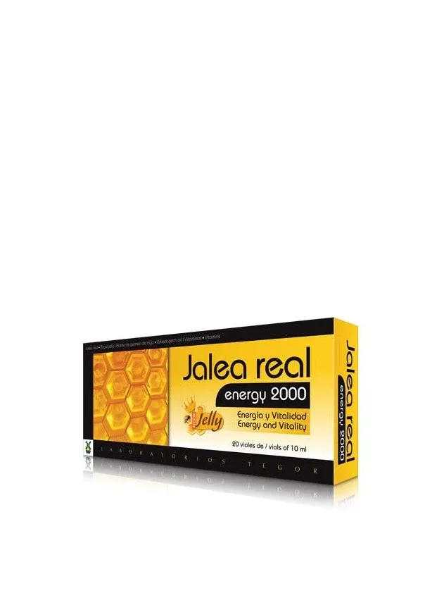 Tegor jalea real energy 2000 vitamīni, 20 x 10 ml